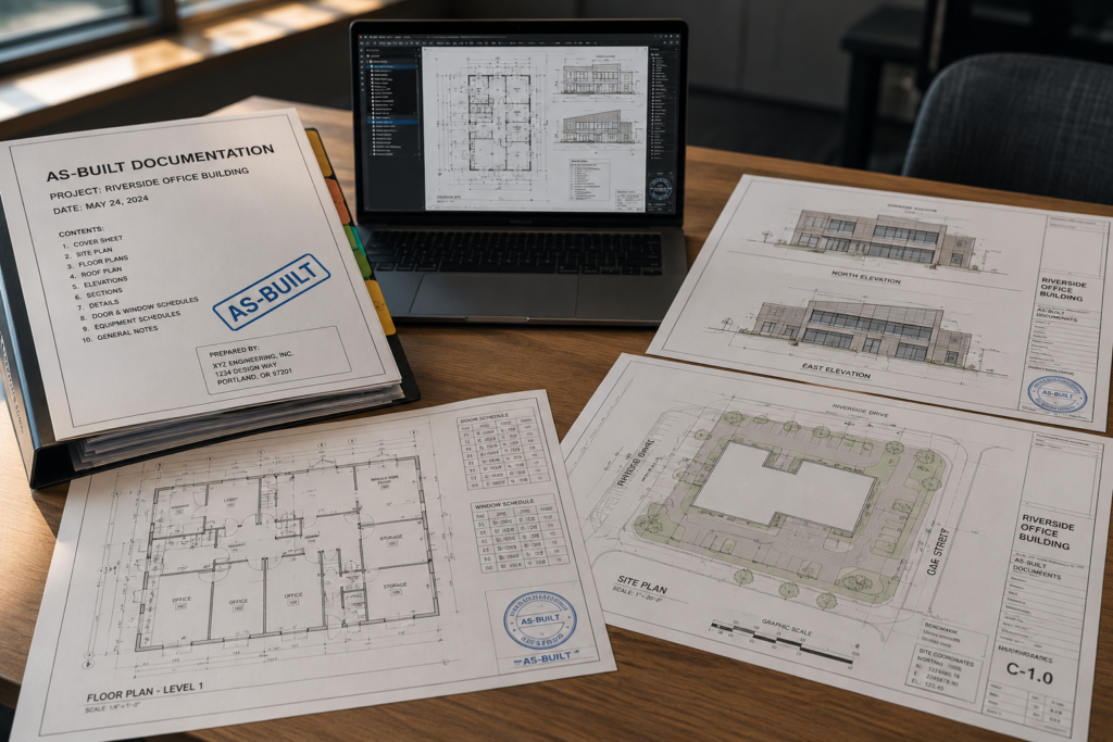 as built drawing services