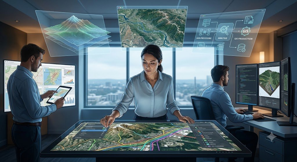 geospatial data analysis gis jot